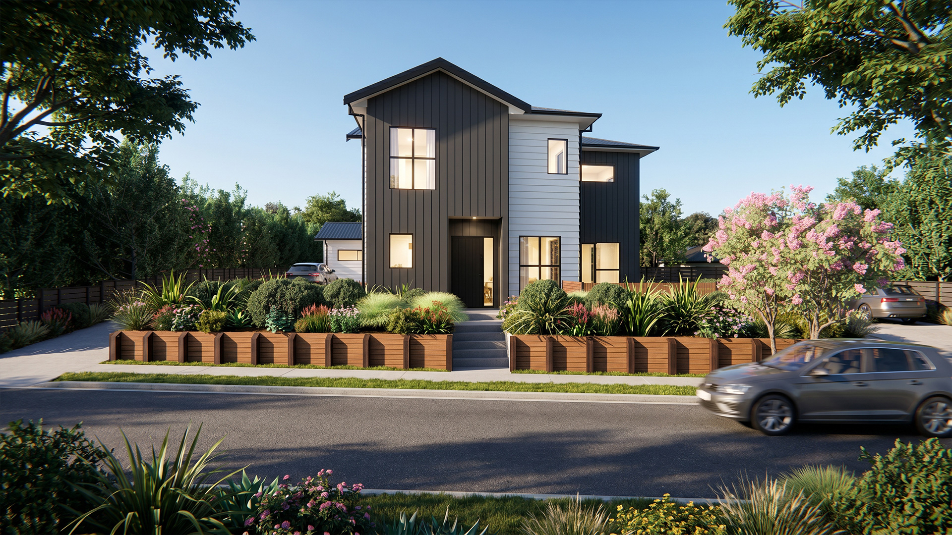 15 Woodland Drive Exterior Render Red Developments