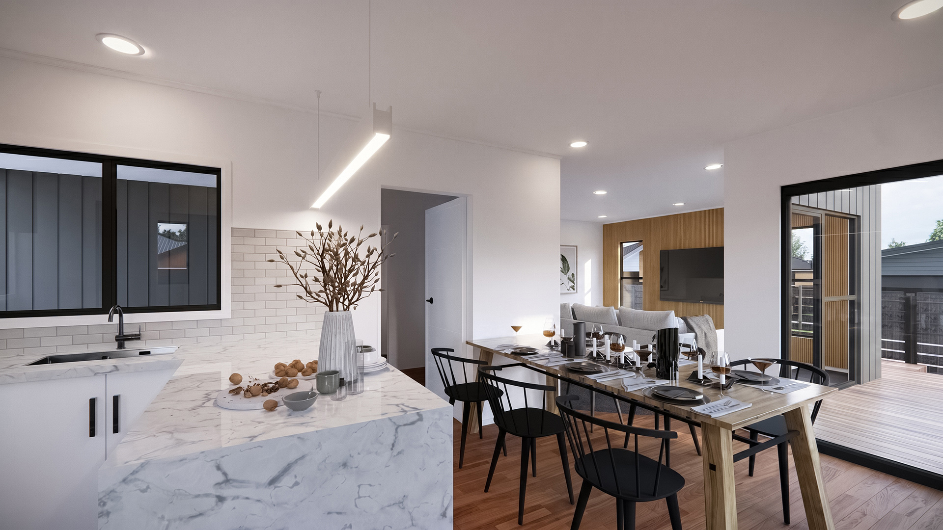 15 Woodland Drive Interior Render Red Developments